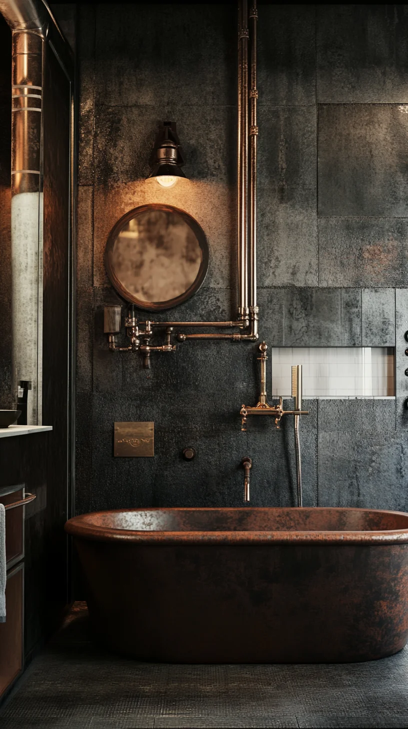 Indulge in Industrial Elegance: Transform Your Bathroom Retreat