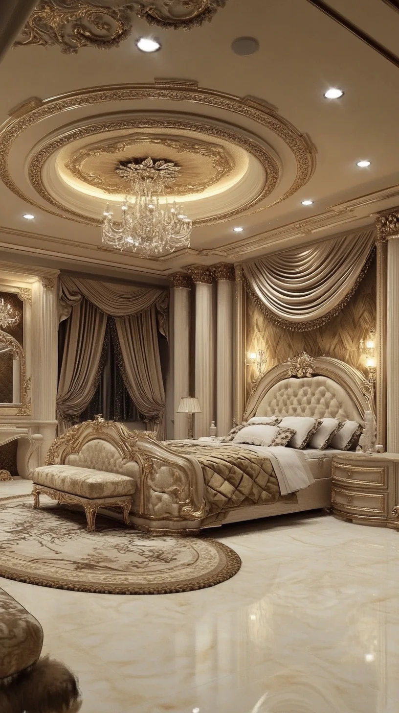 Luxurious Opulence: Transform Your Bedroom into a Glamorous Retreat