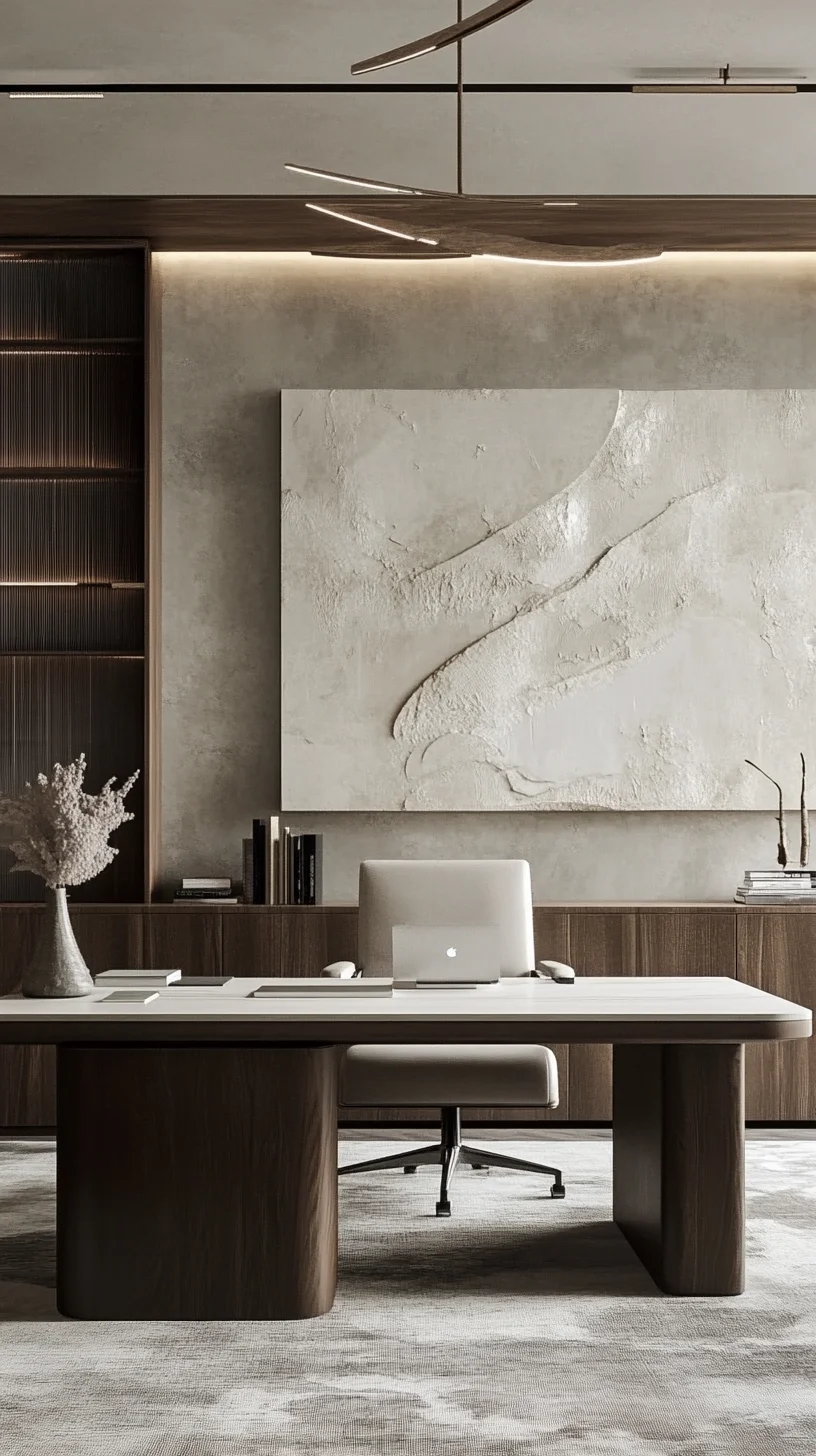 Modern Elegance: Transform Your Workspace with Stylish Minimalism