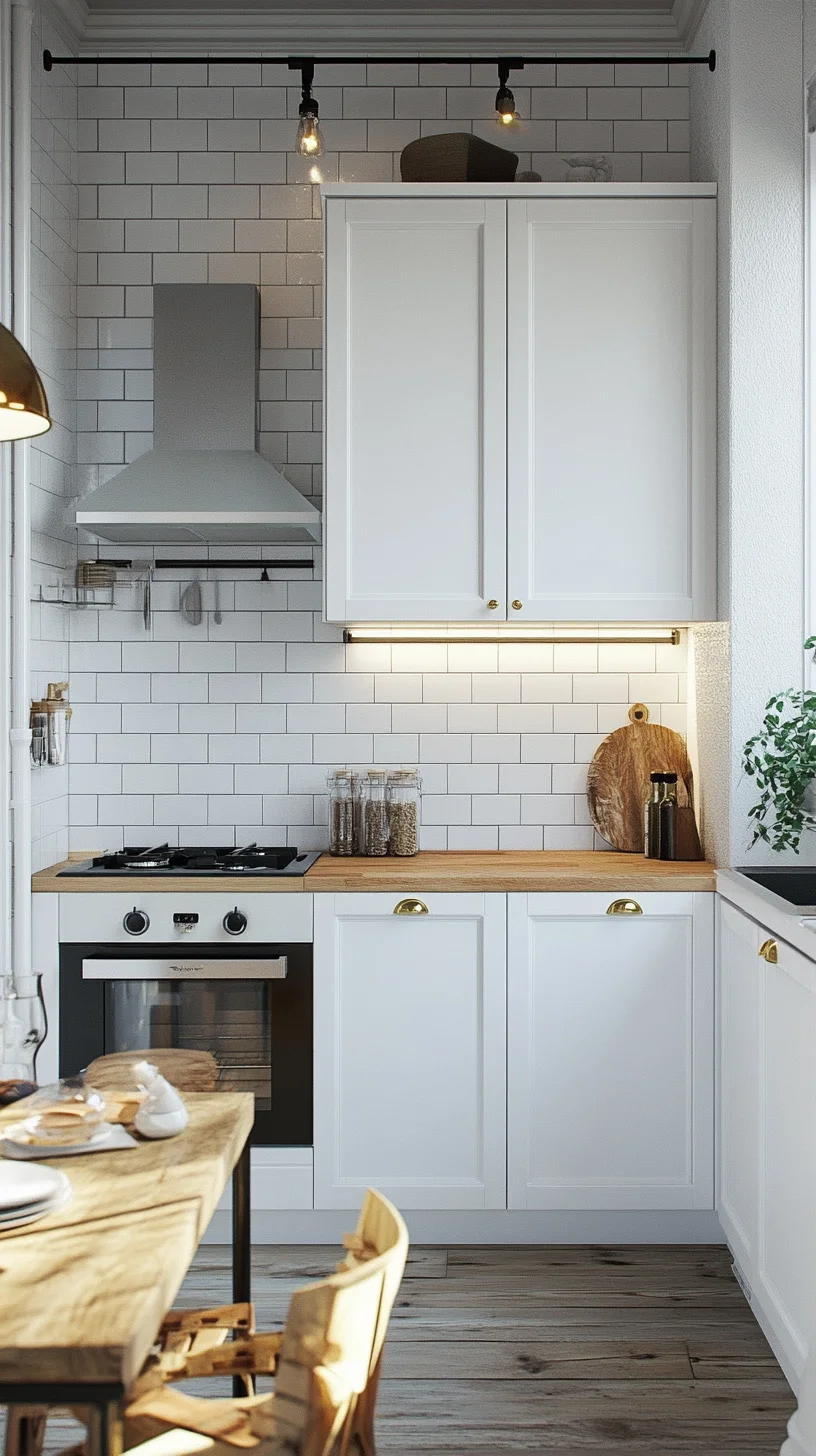 Modern Minimalism: Elevate Your Kitchen with Clean Lines and Natural Elements