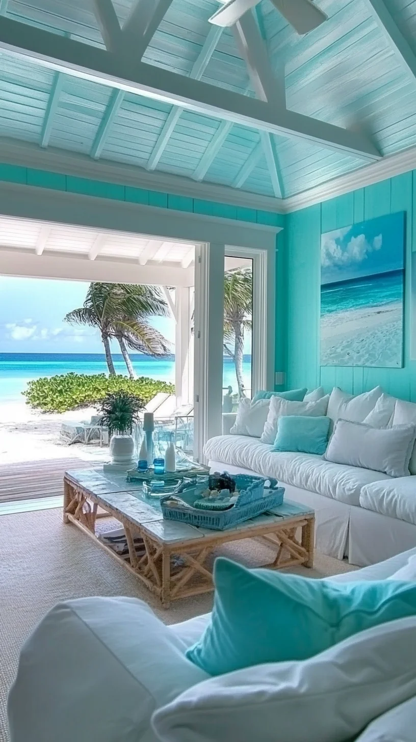 Refreshing Coastal Vibes: Embrace Serenity with Turquoise Décor