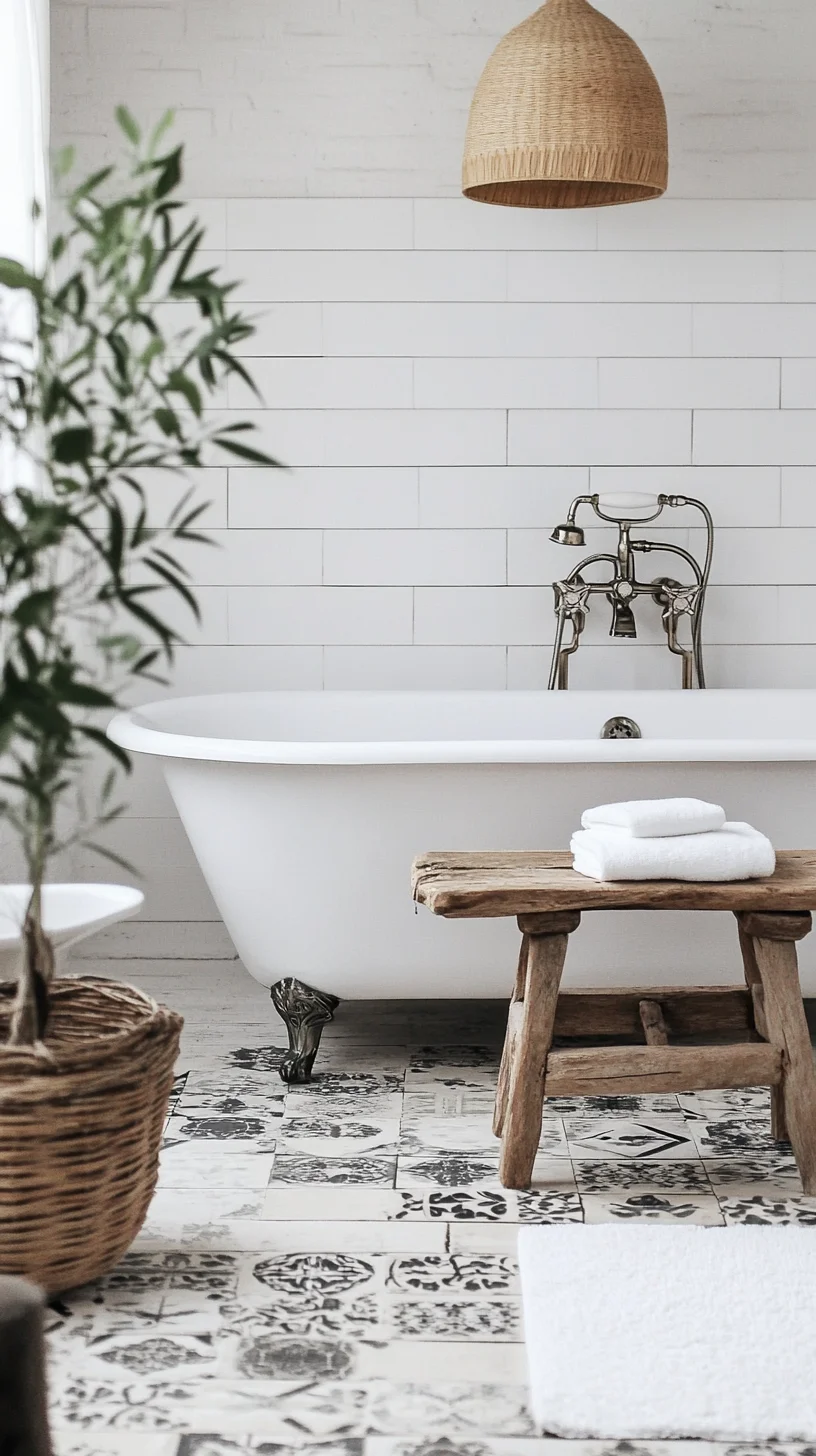 Revitalize Your Bathroom with Boho-Chic Elegance