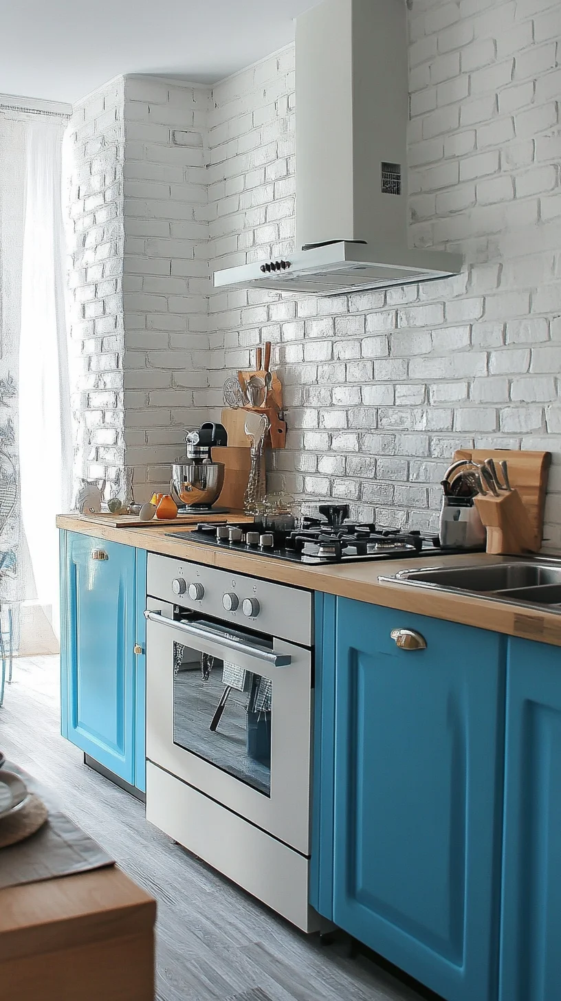 Revitalize Your Space with Vibrant Blue Kitchen Accents