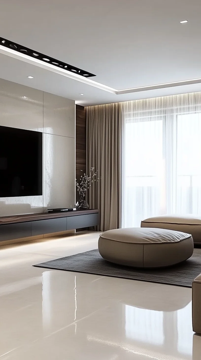 Sleek Minimalism: Achieve a Chic, Contemporary Living Space