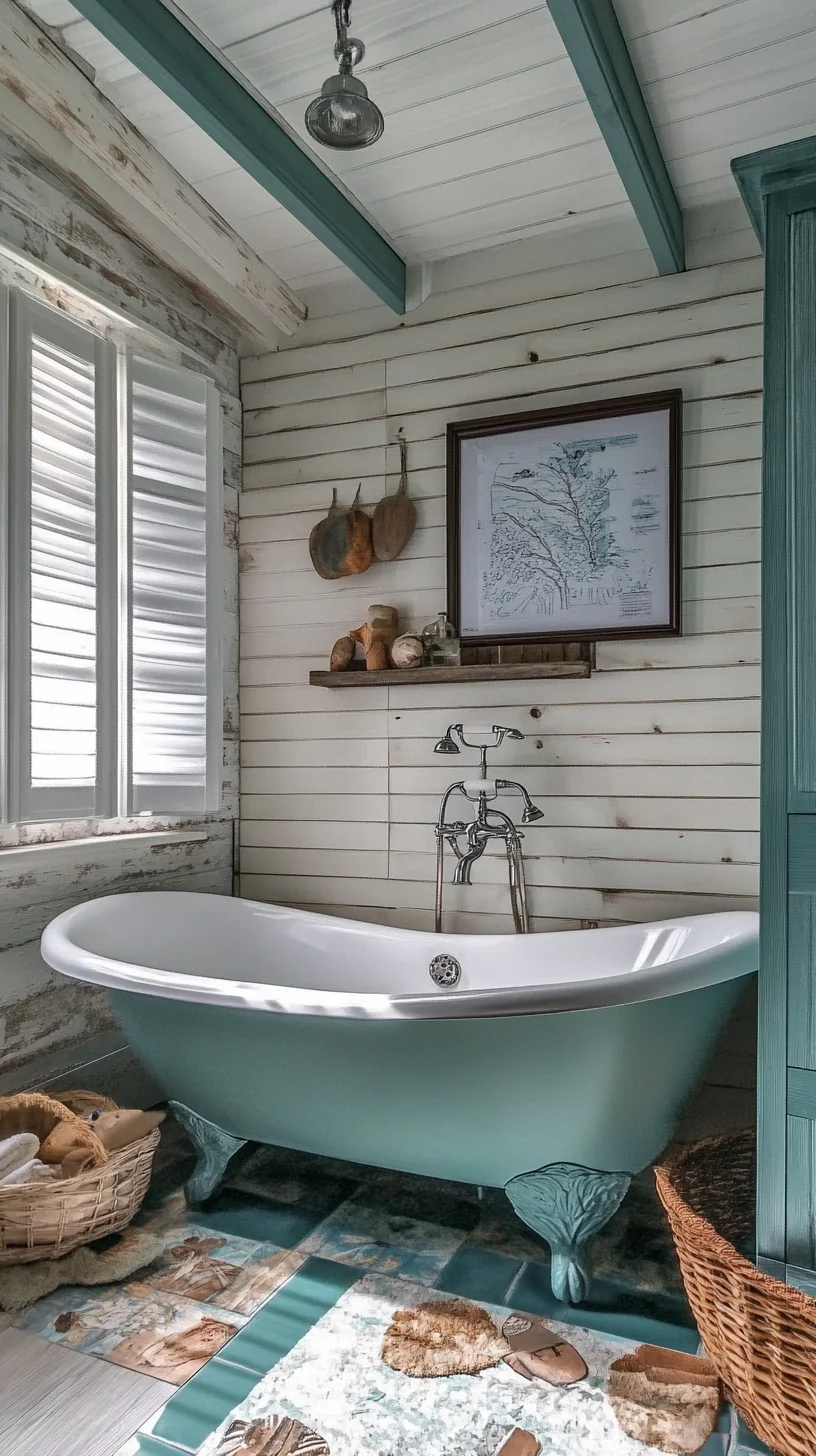 Soothing Coastal Vibes: Transform Your Bathroom into a Relaxing Retreat