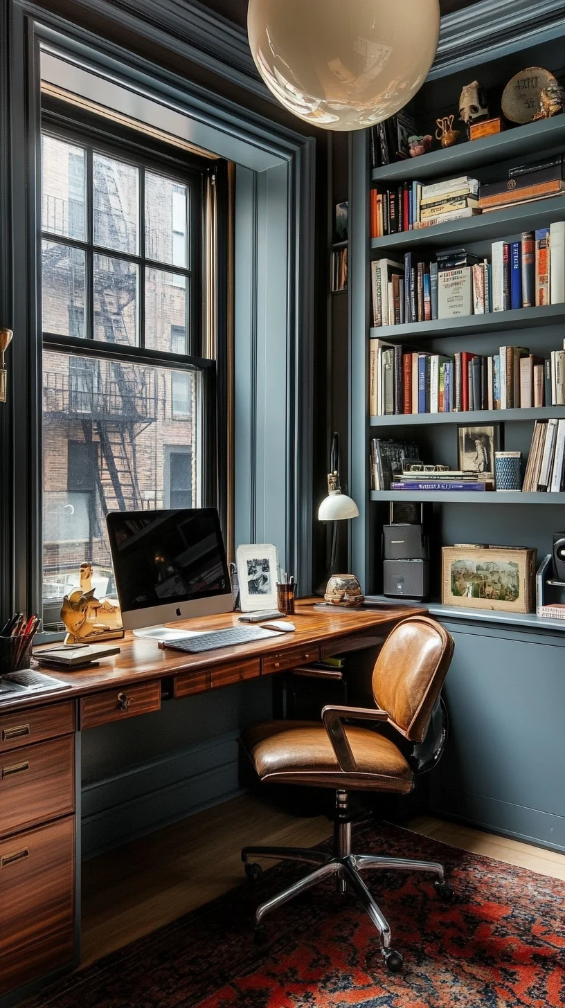 Stylish Workspace: Elevate Your Home Office with Contemporary Elegance