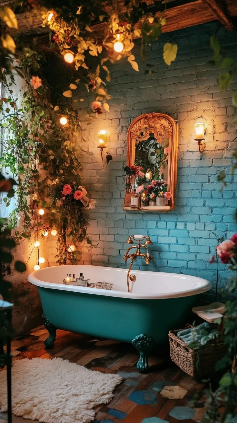 Transform Your Bathroom into a Botanical Oasis with Vintage Elegance