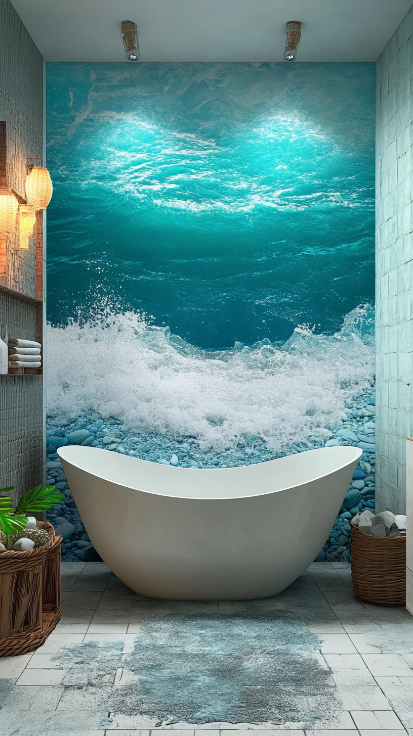 Transform Your Bathroom into a Coastal Oasis with Stunning Ocean-Inspired Décor