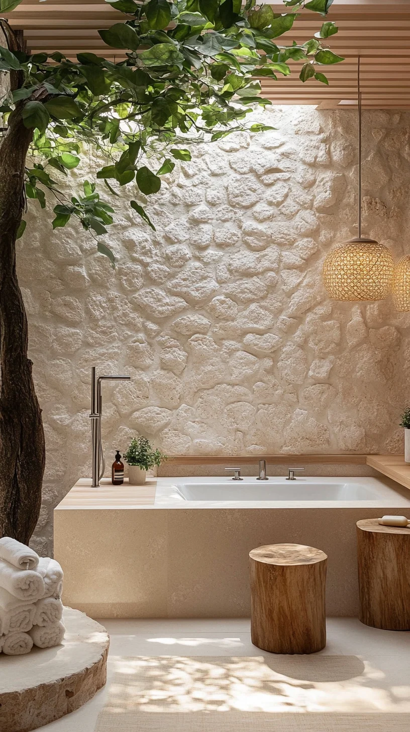 Transform Your Bathroom into a Lush Oasis with Natural Elements