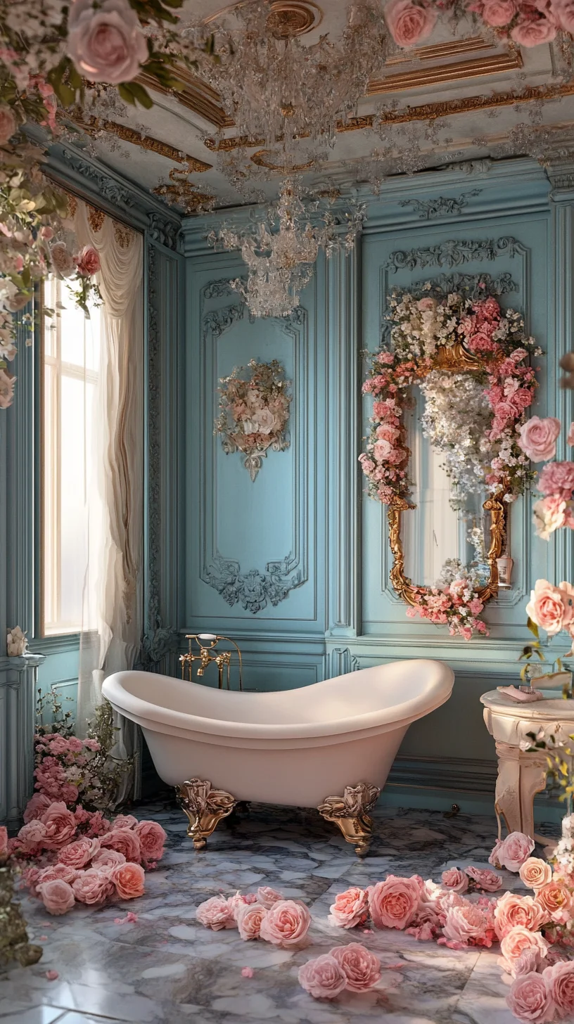 Transform Your Bathroom into a Luxurious Floral Oasis