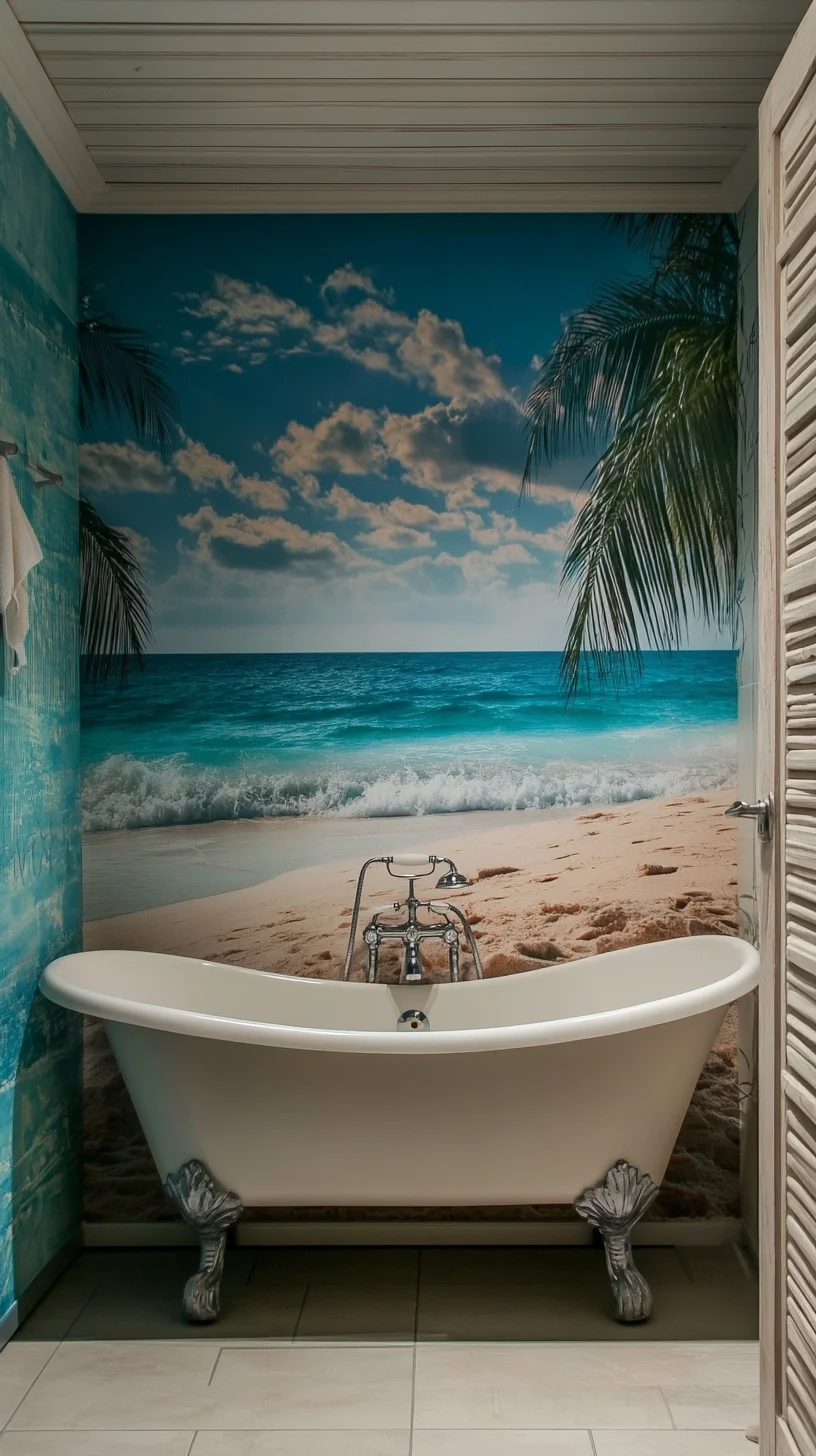 Transform Your Bathroom into a Serene Beach Retreat with Stunning Coastal Decor