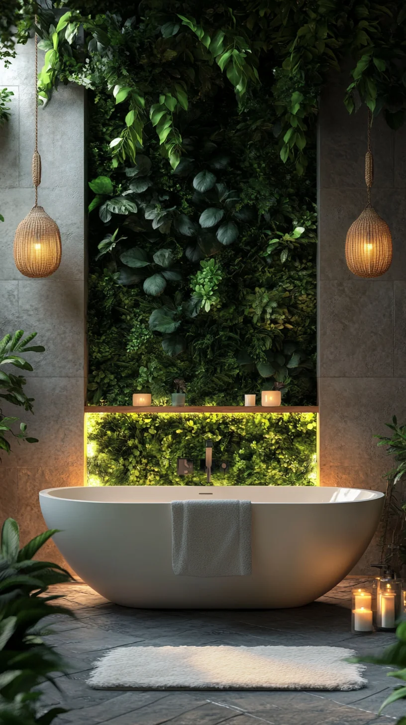 Transform Your Bathroom into a Serene Jungle Oasis: Embrace Nature's Calm