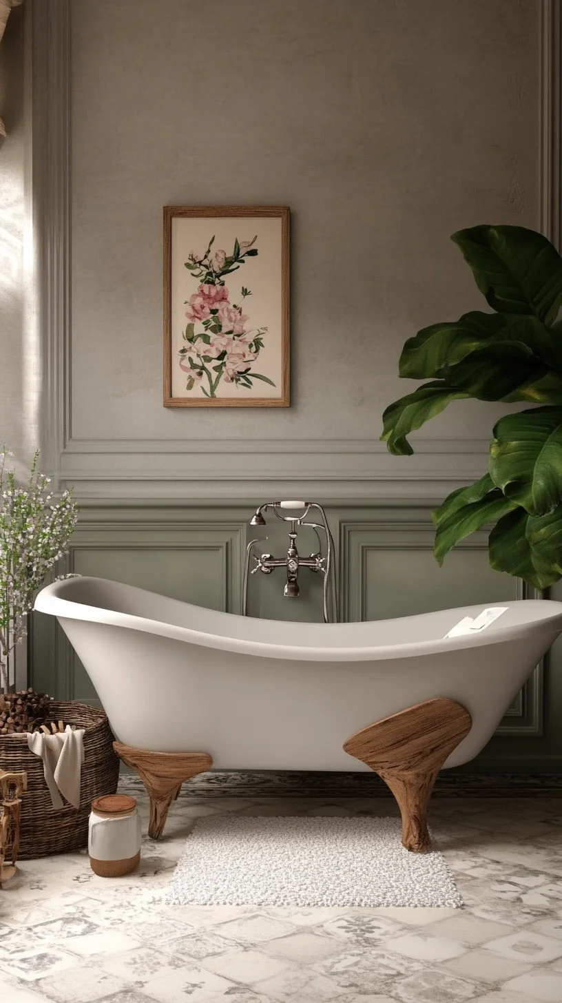 Transform Your Bathroom into a Serene Spa Retreat with Vintage Elegance