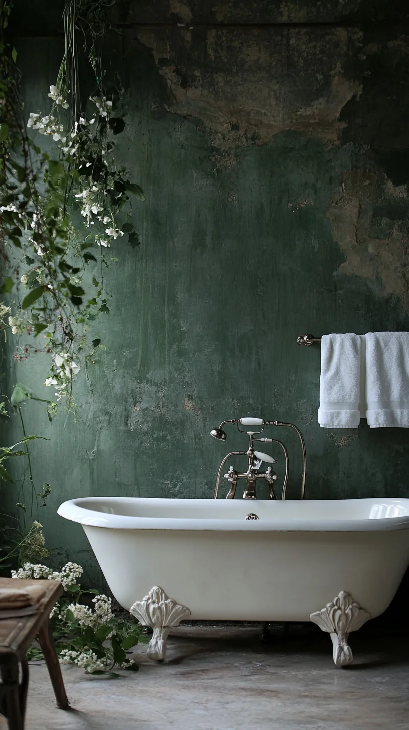 Transform Your Bathroom Oasis with Rustic Elegance: The Vintage Chic Vibe