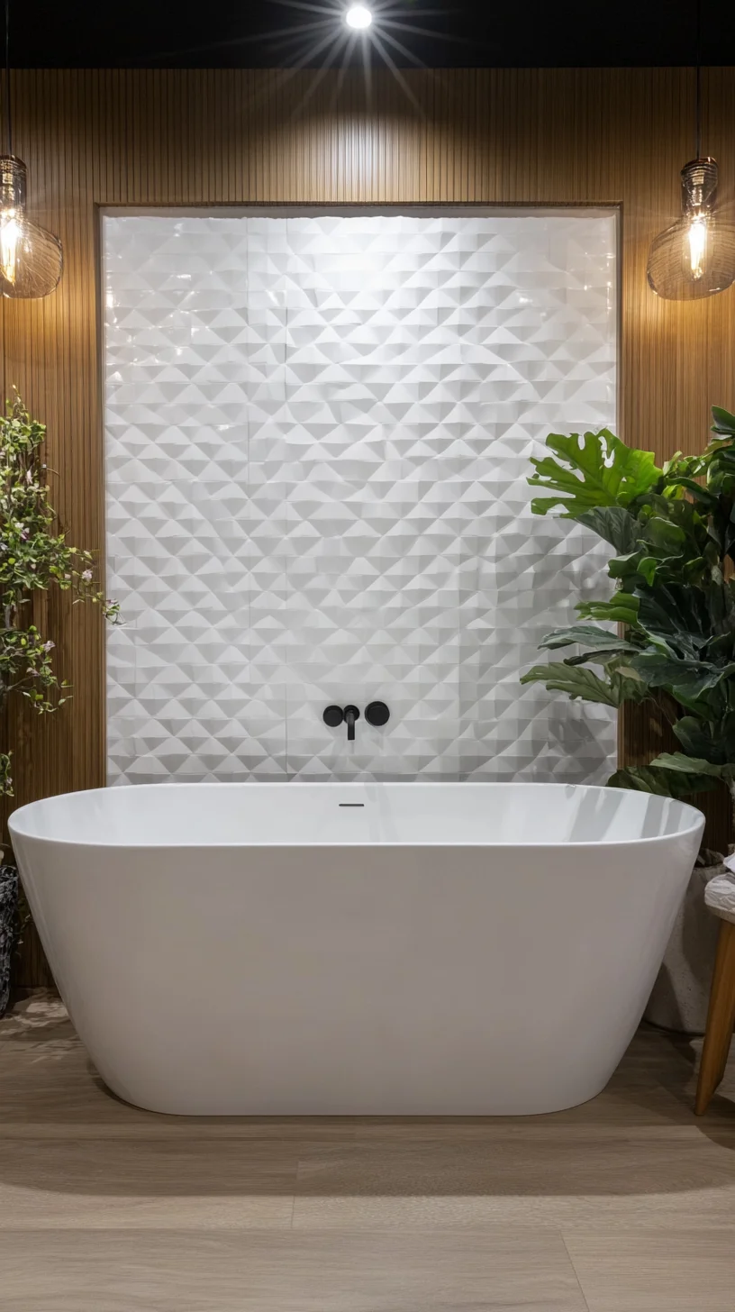 Transform Your Bathroom with a Chic, Minimalist Freestanding Bathtub Oasis