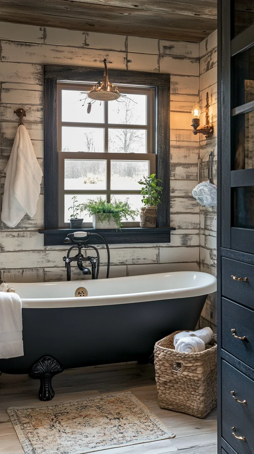 Transform Your Bathroom with Rustic Elegance and Modern Charm