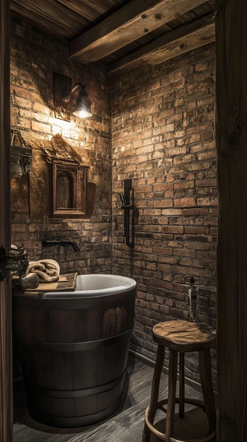 Transform Your Bathroom with Rustic Elegance: The Charming Vintage Bathtub Style