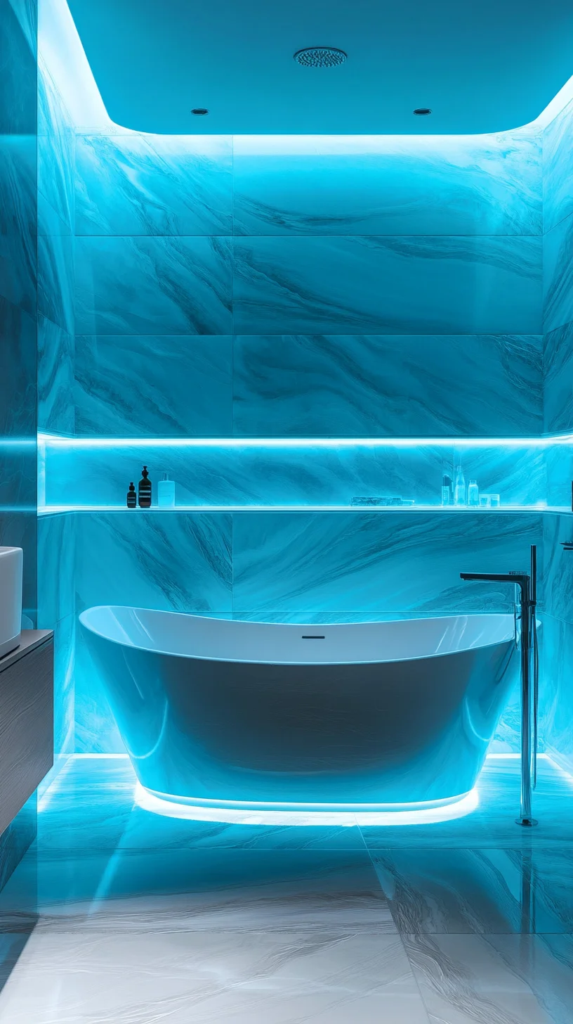 Transform Your Bathroom with Stunning LED Lighting for a Spa-Like Retreat