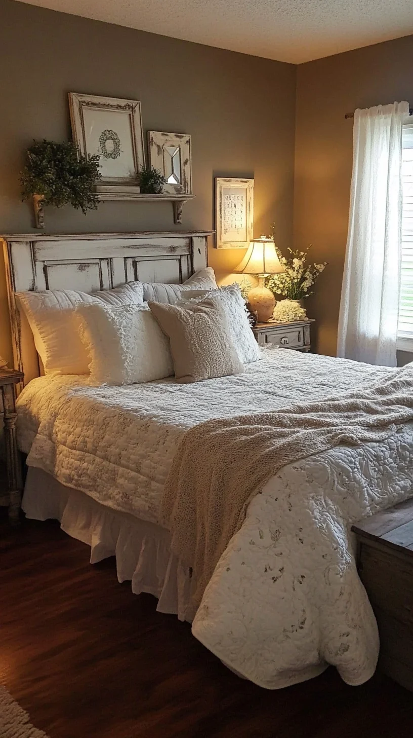 Transform Your Bedroom with Cozy Farmhouse Chic: A Timeless Retreat