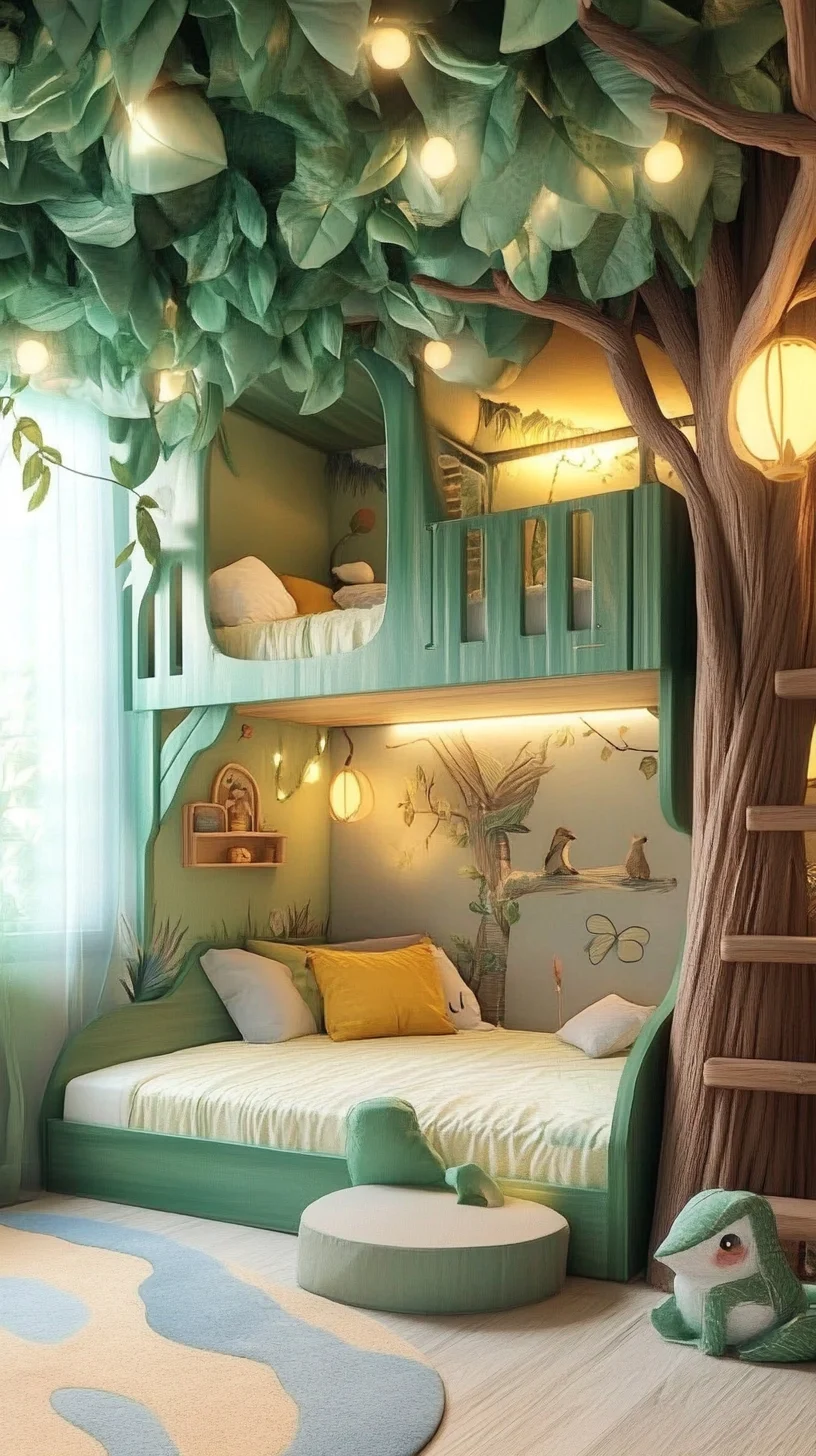 Transform Your Child's Room into a Whimsical Treehouse Retreat