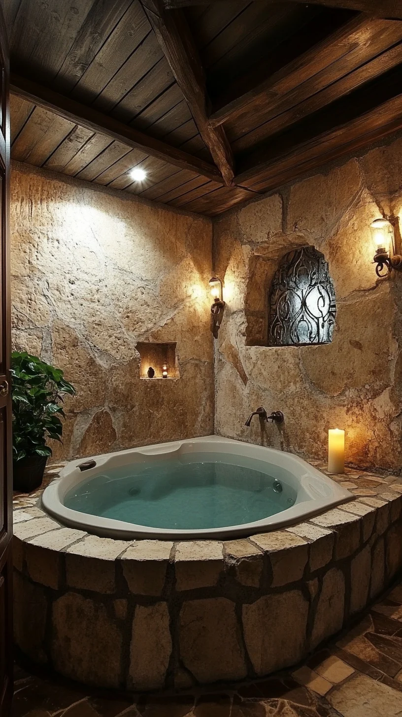 Transform Your Space: Cozy Stone Spa Retreat for Ultimate Relaxation