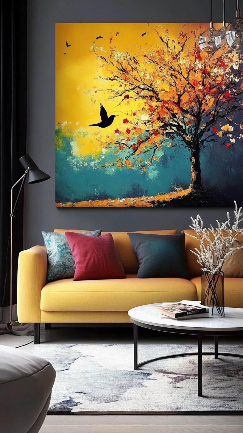 Transform Your Space: Embrace Autumn Vibes with Bold Colors and Natural Elements