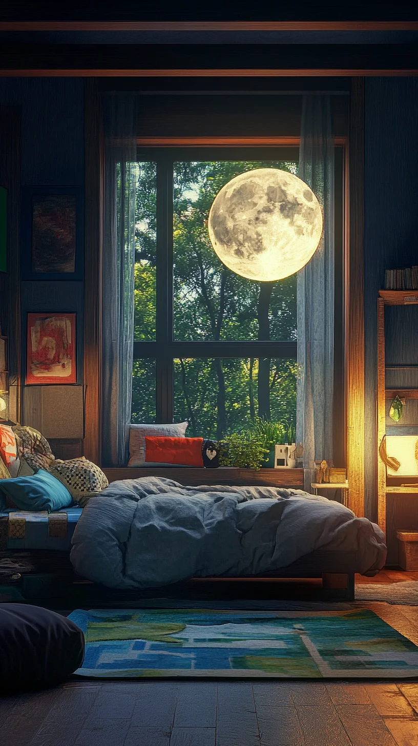 Transform Your Space: Embrace Cozy Elegance with a Moonlit Bedroom Retreat