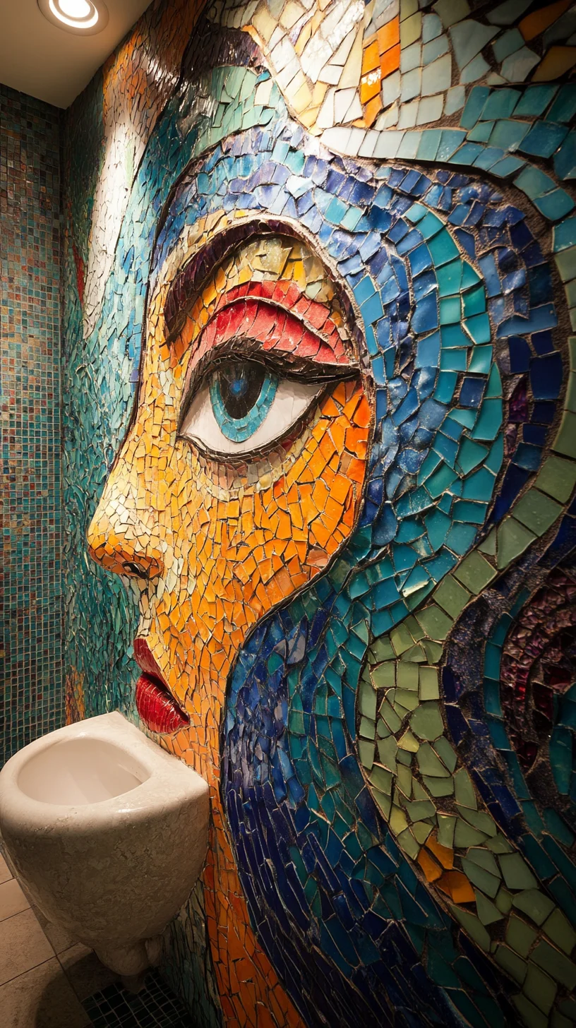 Transform Your Space: Stunning Mosaic Tile Art for a Bold Bathroom Statement