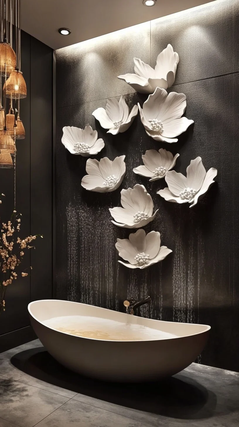 Transform Your Space with Elegant Floral Wall Decor for a Serene Ambiance