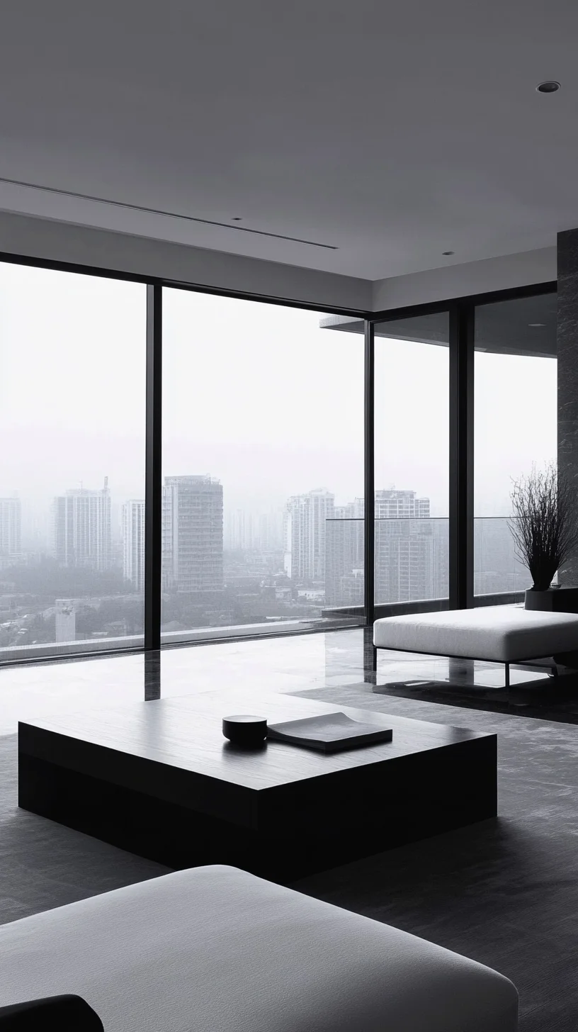 Transform Your Space with Minimalist Elegance: Modern Monochrome Living