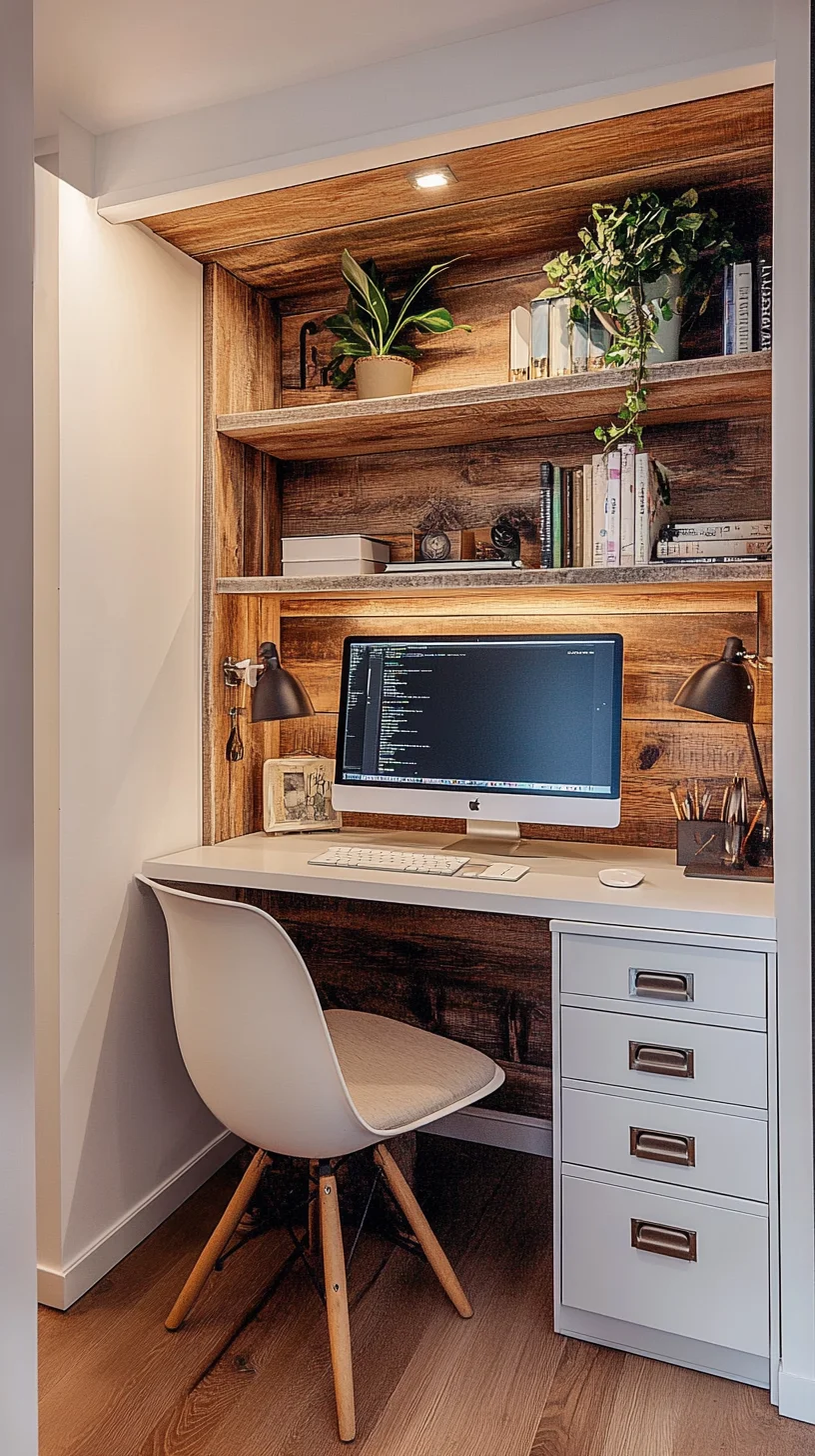 Transform Your Workspace: A Cozy Minimalist Desk Design That Inspires Productivity