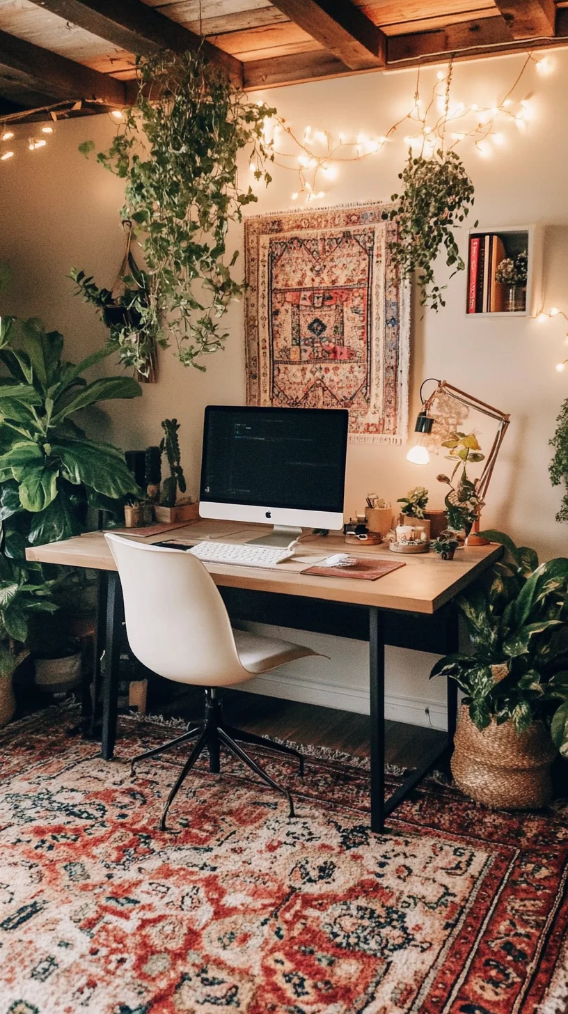 Transform Your Workspace: Embrace Cozy Green Minimalism for Ultimate Productivity