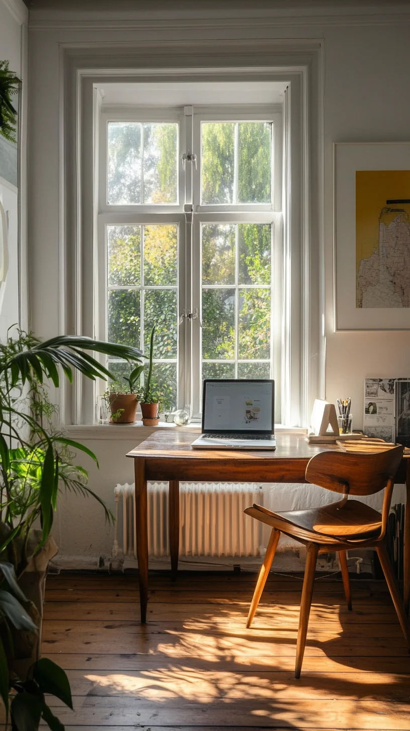 Transform Your Workspace with a Cozy, Plant-Filled Corner Oasis