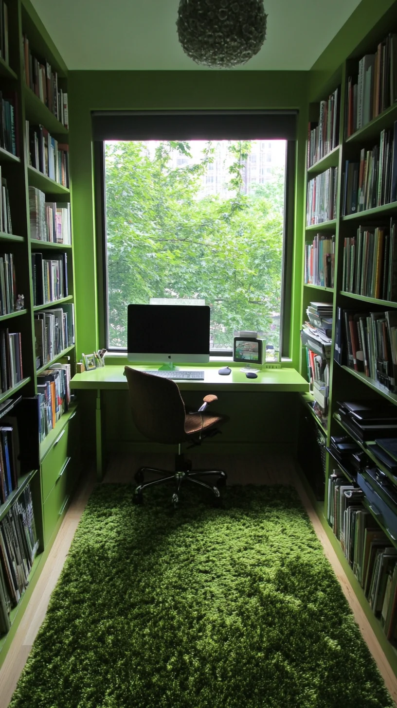 Transform Your Workspace with Enchanting Greenery and Cozy Vibes