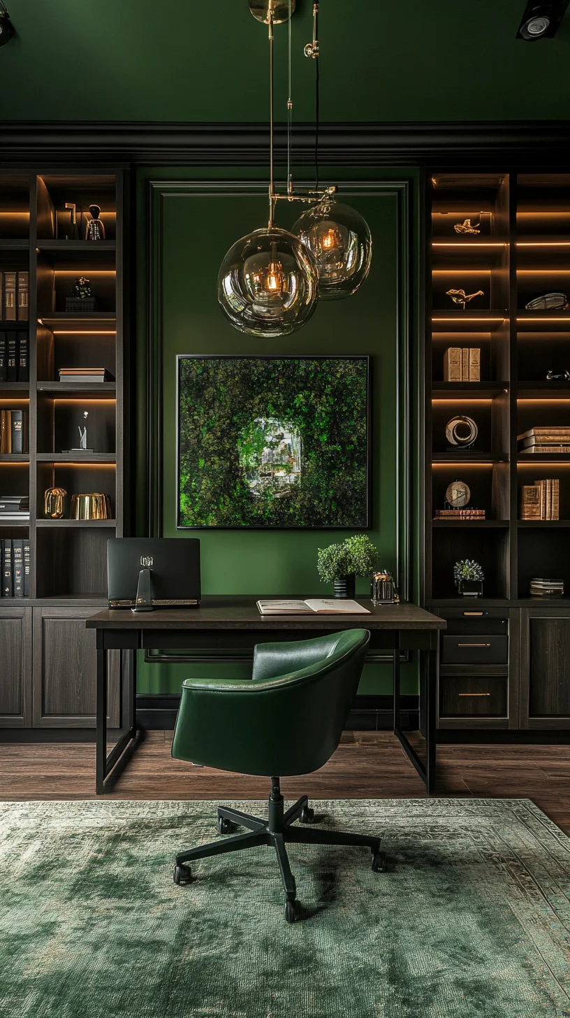 Transform Your Workspace with Lush Greenery & Modern Elegance