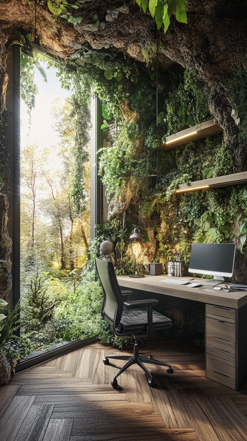 Transform Your Workspace with Lush Greenery: The Ultimate Biophilic Office Retreat