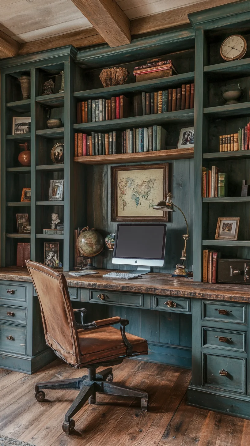 Transform Your Workspace with Timeless Rustic Elegance