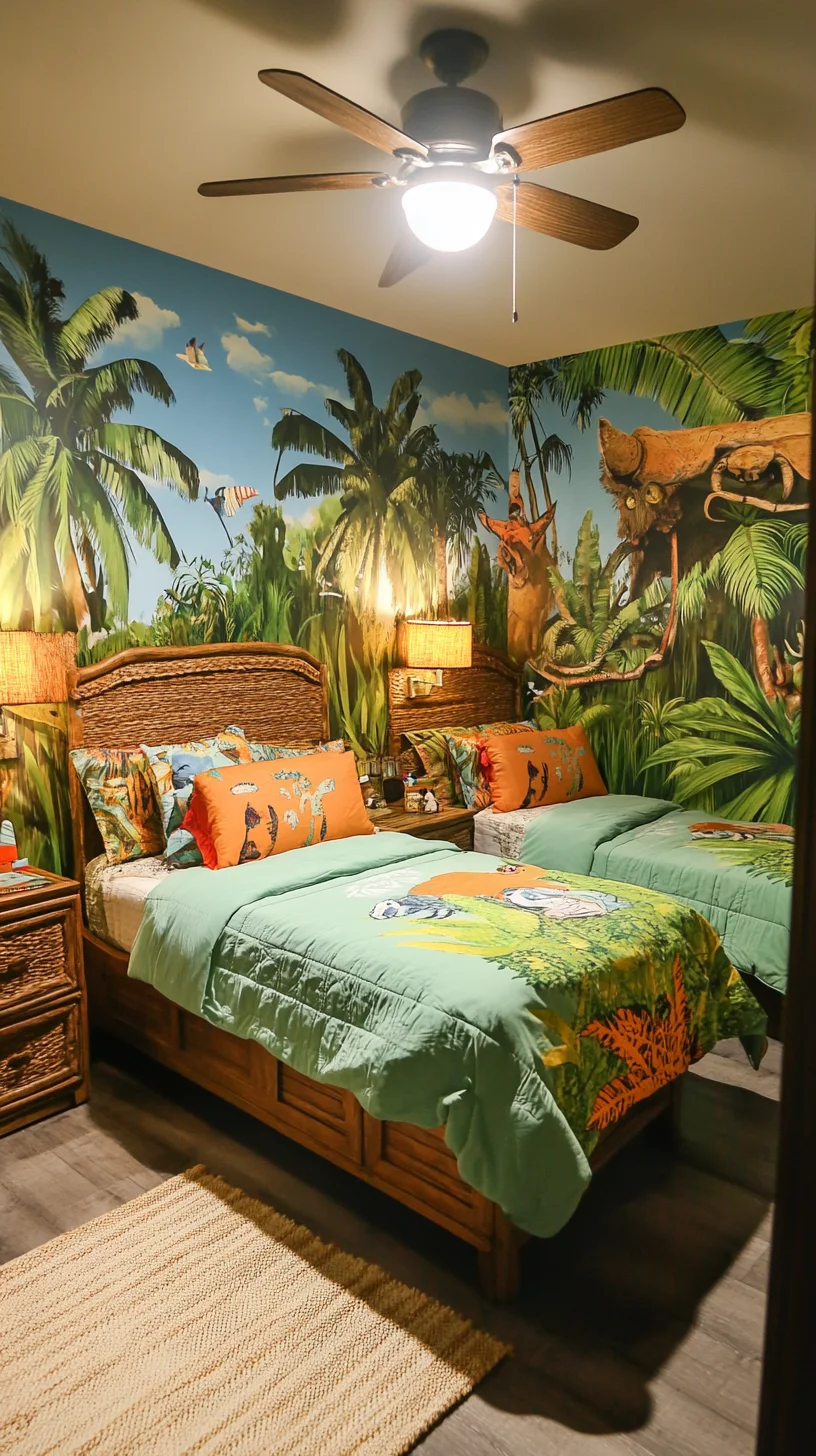 Tropical Oasis: Transform Your Bedroom into a Relaxing Jungle Retreat