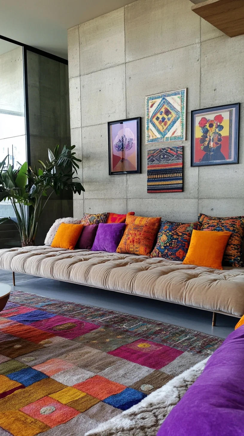 Vibrant Bohemian Chic: Transform Your Space with Colorful Comfort